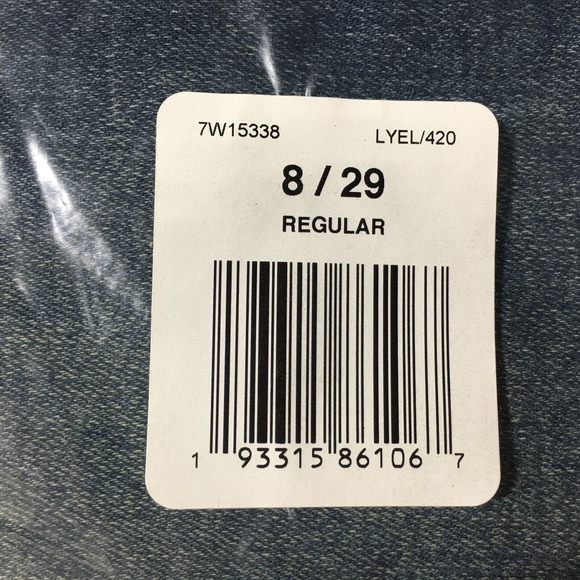 Lucky Brand Mid Rise Skinny Fit Sweet Jean, Women's Size 8/29R - Blue - Picture 15 of 15